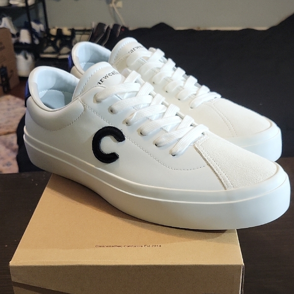 Clearweather Continental "Bright White" Sneakers Mens 11 NWT & BOX - Picture 3 of 10